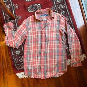 Ralph Lauren button down boyfriend fit size small